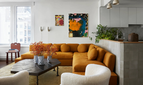 How can choosing a softer white instead of a stark one change a room’s mood