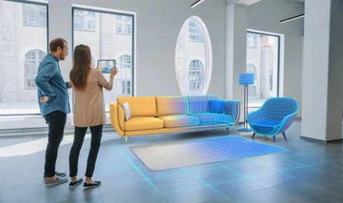 How can visiting showrooms in person change your mind about materials you saw online