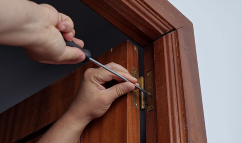 Why might doors that suddenly start sticking be worth a closer look