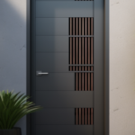 modern iron doors